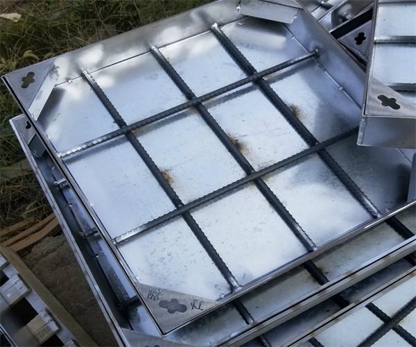 下沉式不銹鋼井蓋圖片 下沉式井蓋凹下去有深