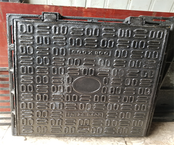 球墨鑄鐵井蓋井座凈開孔少合適 重型球墨鑄鐵雙層井座和井蓋