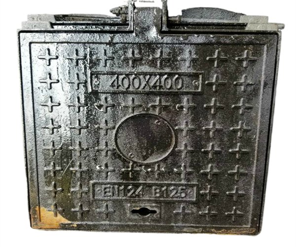 球墨鑄鐵井蓋井座凈開孔少合適 重型球墨鑄鐵雙層井座和井蓋