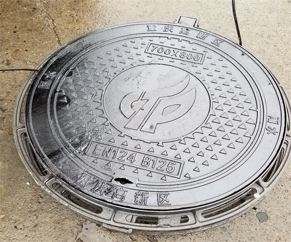 鑄鐵重型井蓋承載少噸 重型鑄鐵井蓋承重