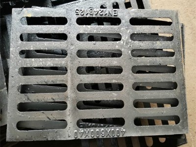 球墨鑄鐵水篦子 鑄鐵溝蓋板 400*600*40 B125